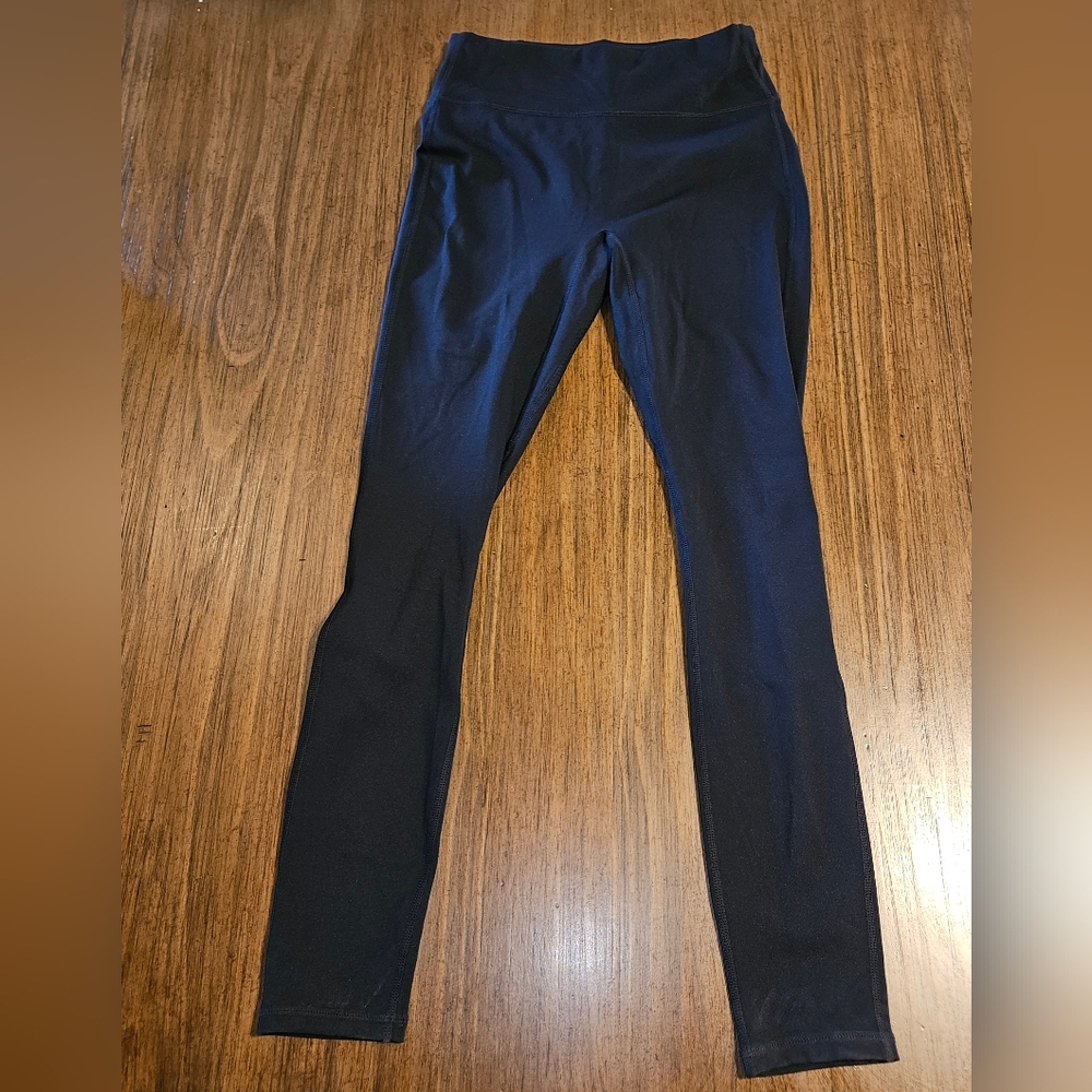 NWT Fabletics Womens Leggings Sz M Motion 365 Trinity High Waisted Pocket Black